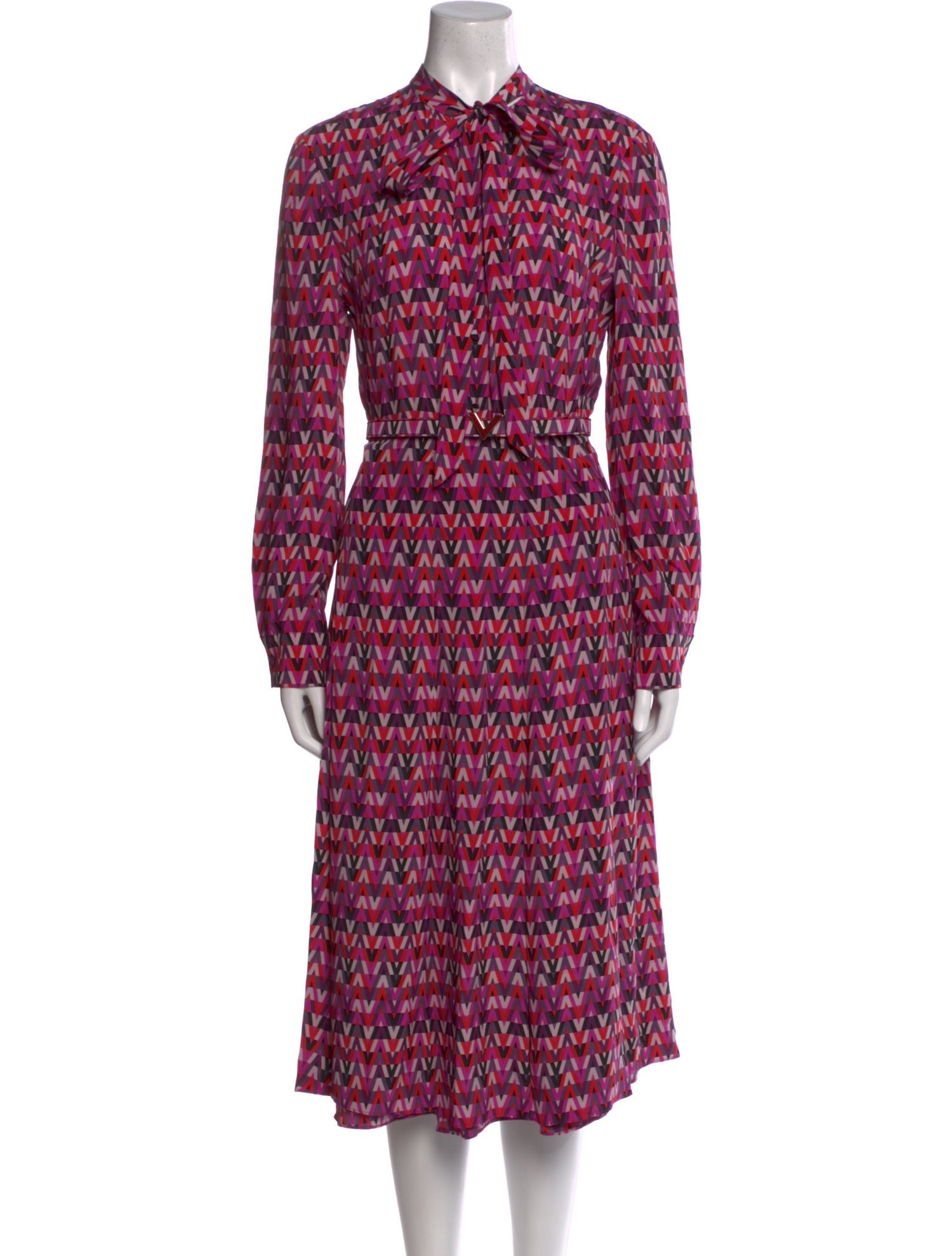 Valentino Silk Long Dress