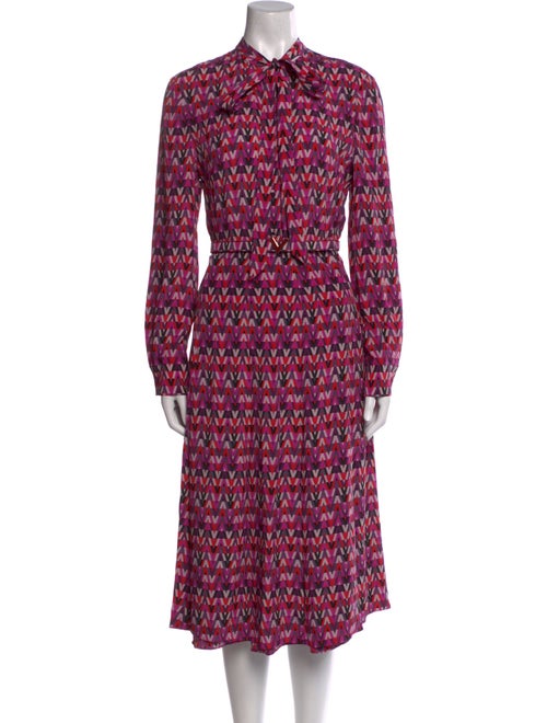 Valentino Silk Long Dress