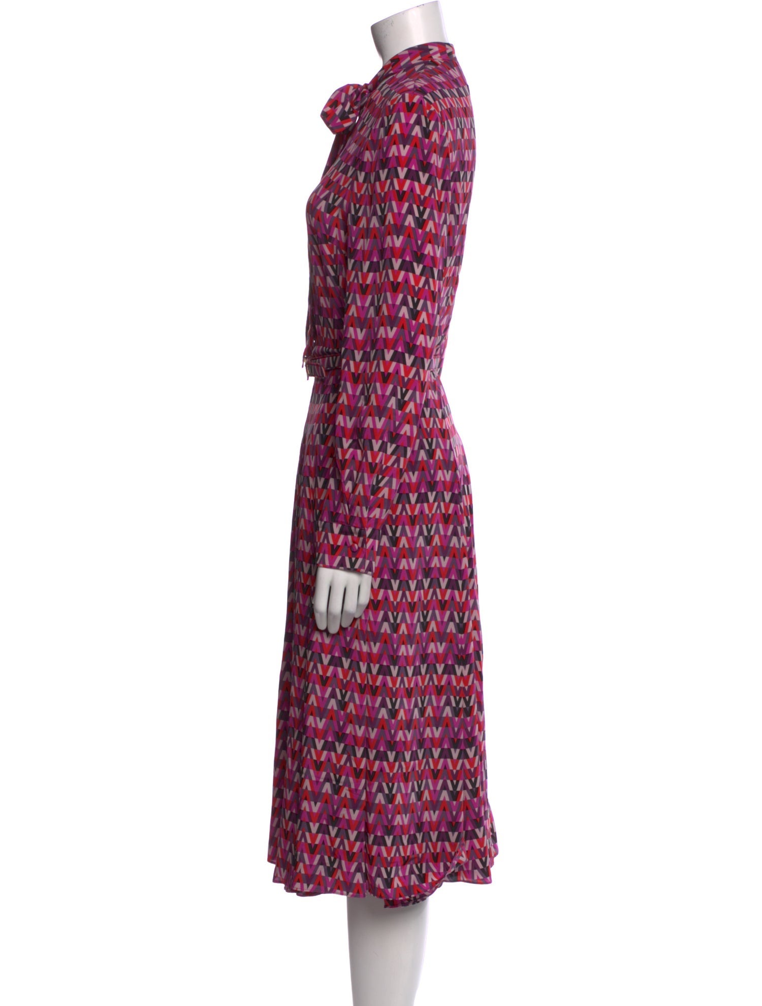 Valentino Silk Long Dress