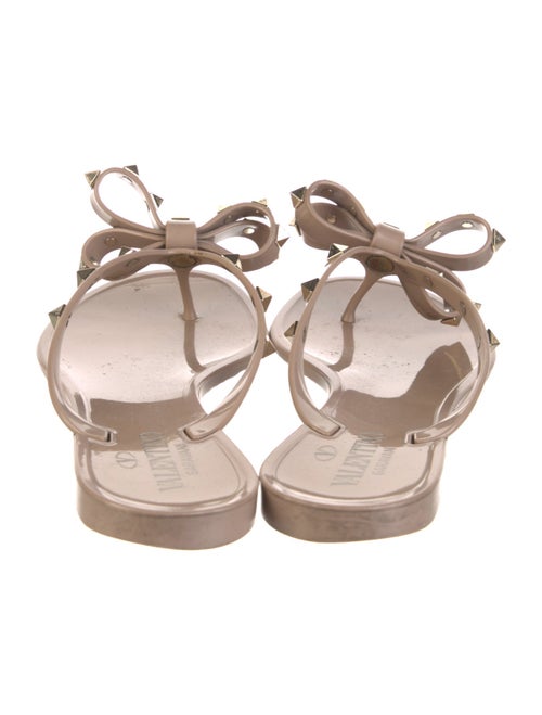 Valentino Rockstud Accents PVC Slides