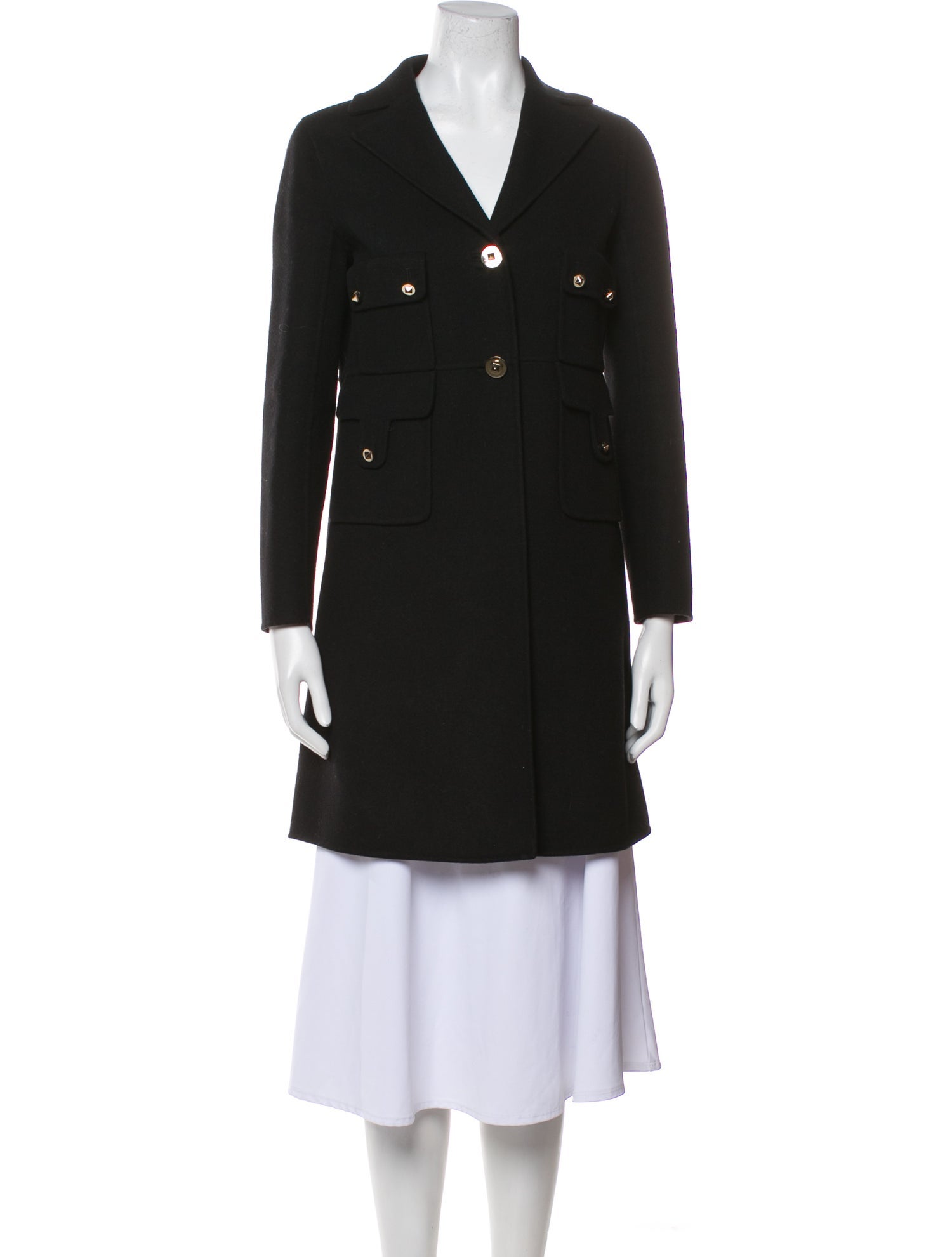 Valentino Virgin Wool Coat