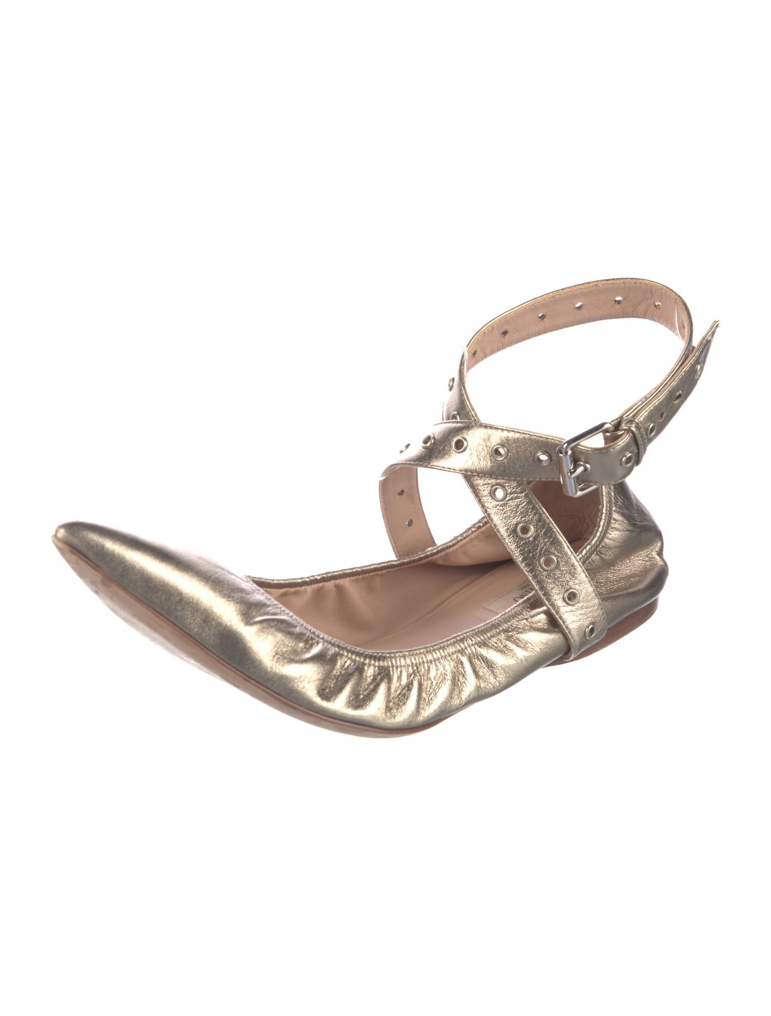 Valentino Leather Flats