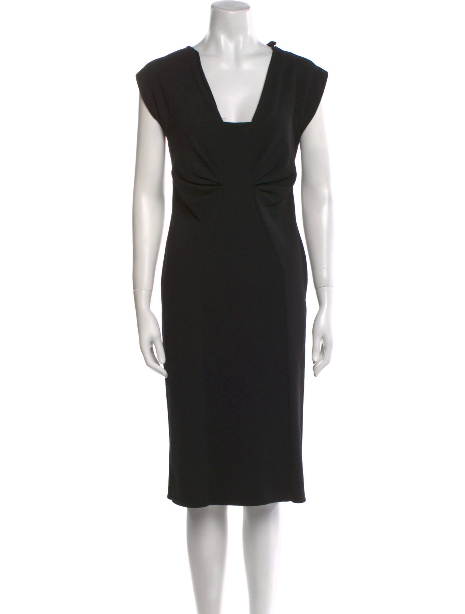 Valentino Wool Knee-Length Dress
