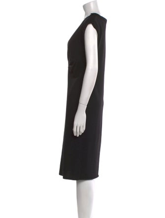 Valentino Wool Knee-Length Dress
