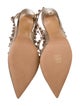 Valentino Rockstud Accents Leather T-Strap Pumps