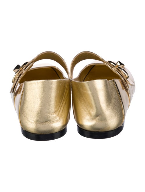 Valentino Patent Leather Mary Jane Flats