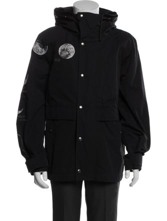 Valentino Graphic Print Parka