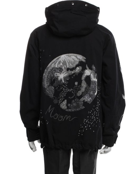 Valentino Graphic Print Parka