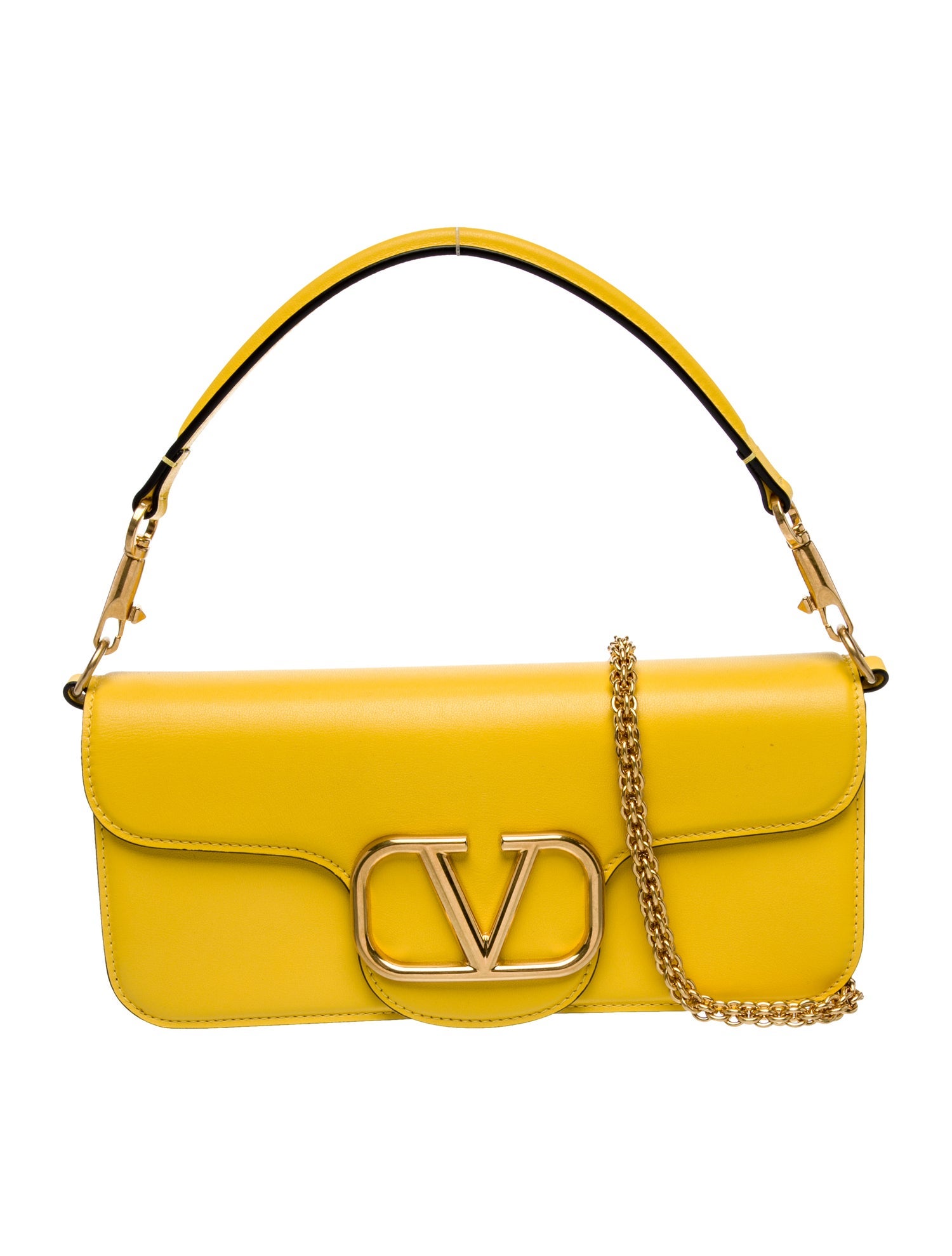 Valentino Leather Top Handle Bag