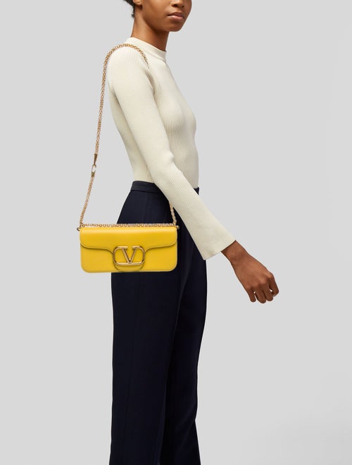 Valentino Leather Top Handle Bag