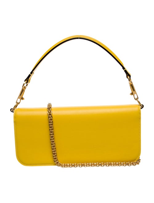 Valentino Leather Top Handle Bag