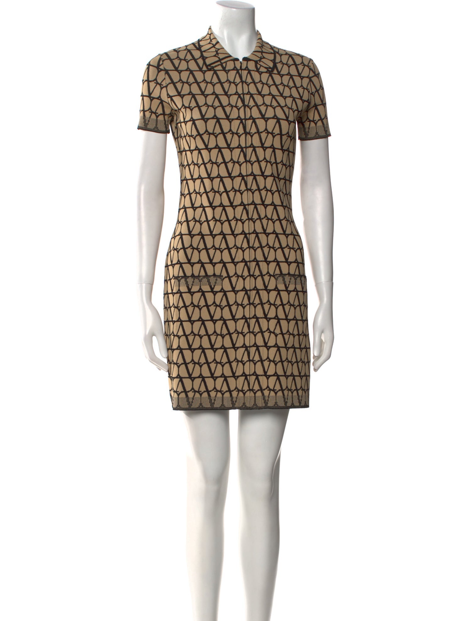 Valentino Printed Mini Dress