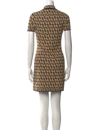 Valentino Printed Mini Dress