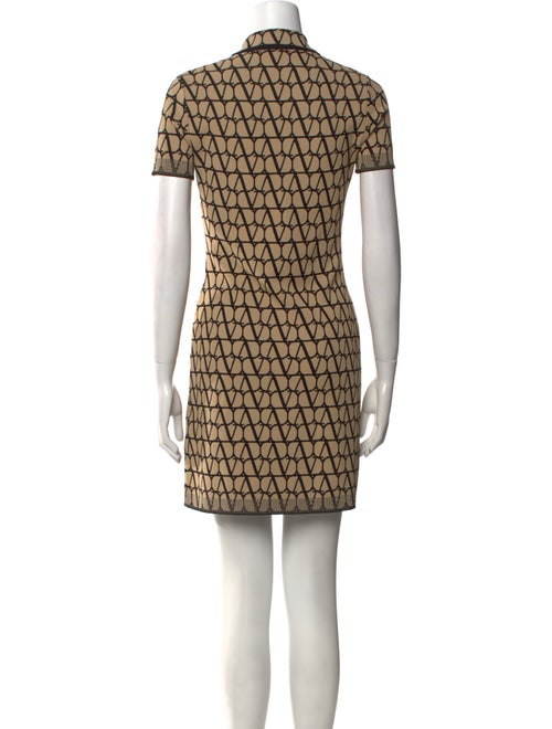 Valentino Printed Mini Dress