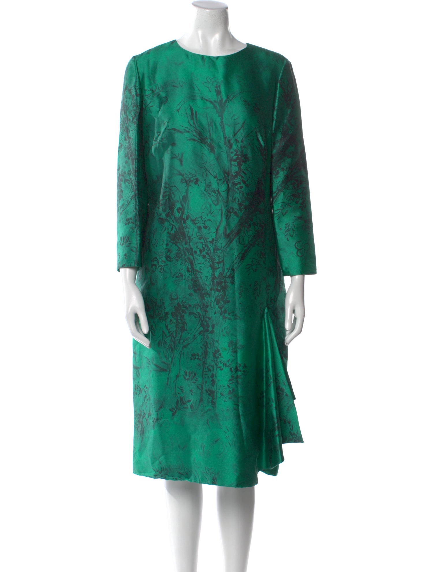 Valentino Silk Midi Length Dress