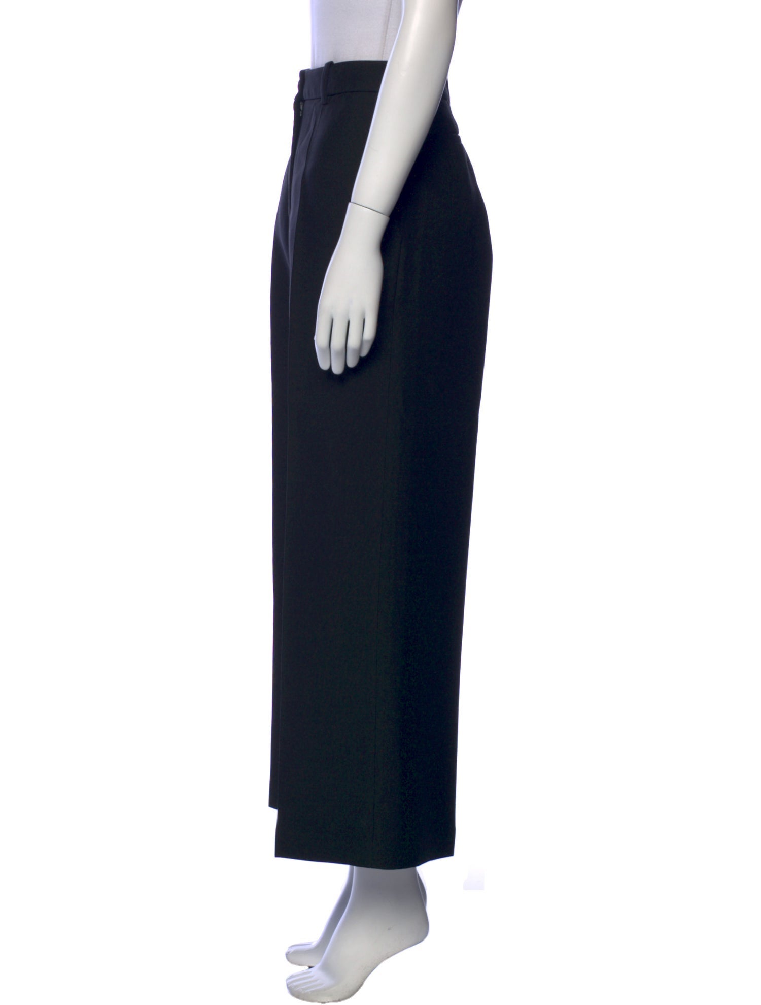 Valentino Virgin Wool Wide Leg Pants