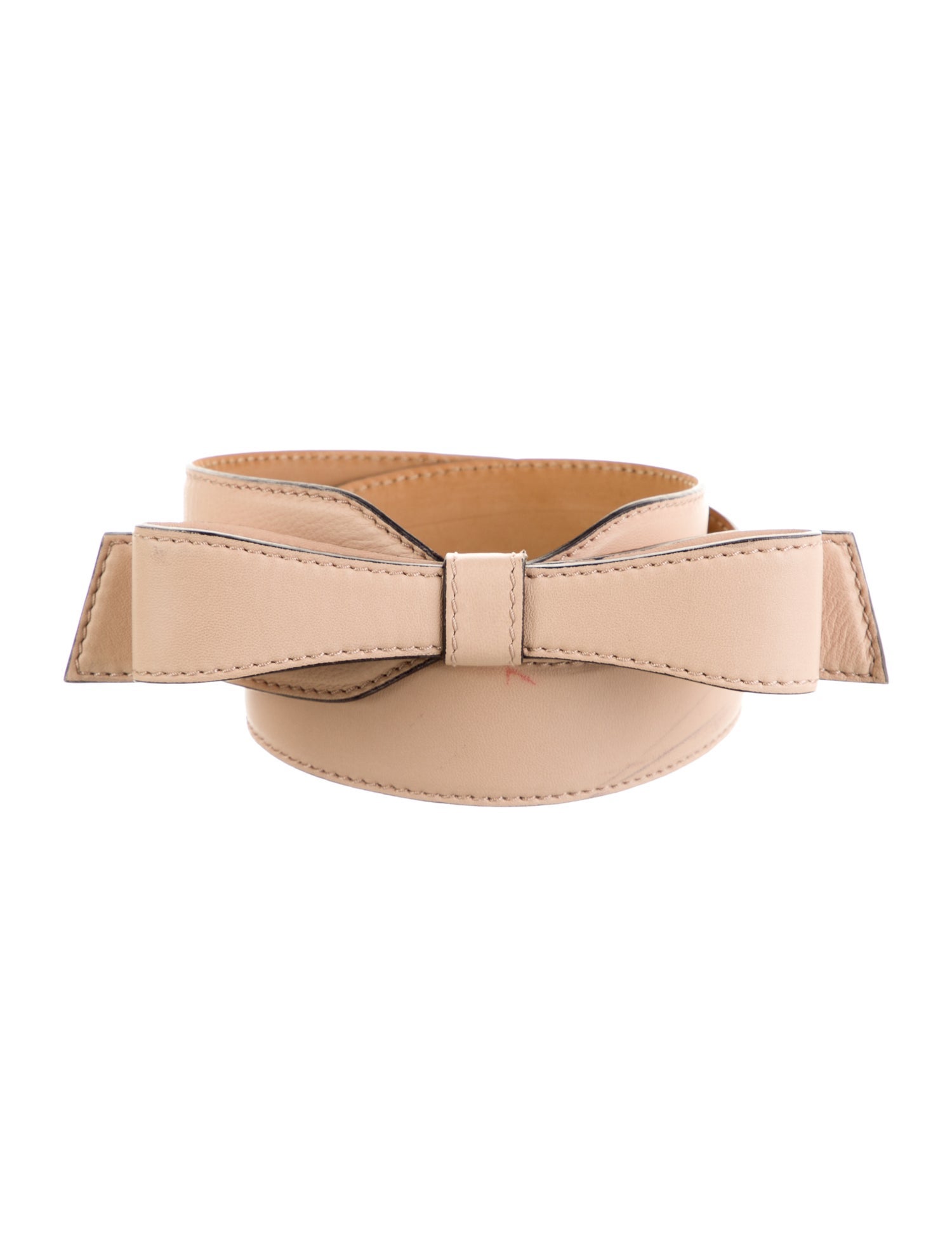 Valentino Wide Leather Waist Belt