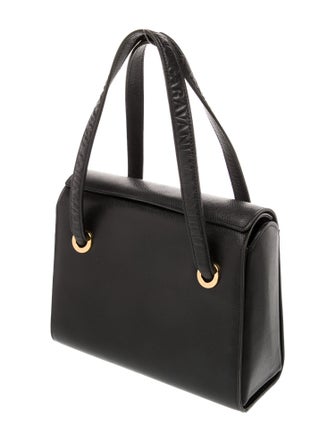 Valentino Leather Top Handle Bag