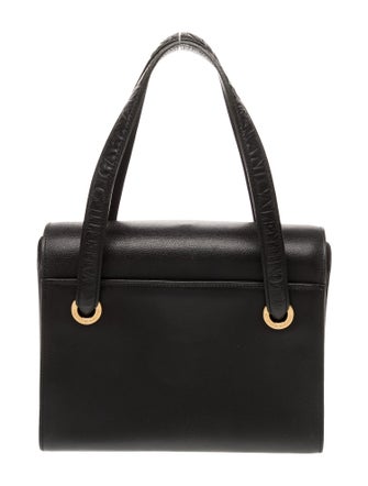 Valentino Leather Top Handle Bag