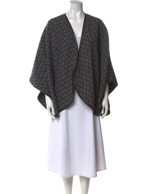 Valentino Virgin Wool Printed Sweater