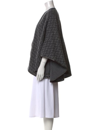 Valentino Virgin Wool Printed Sweater