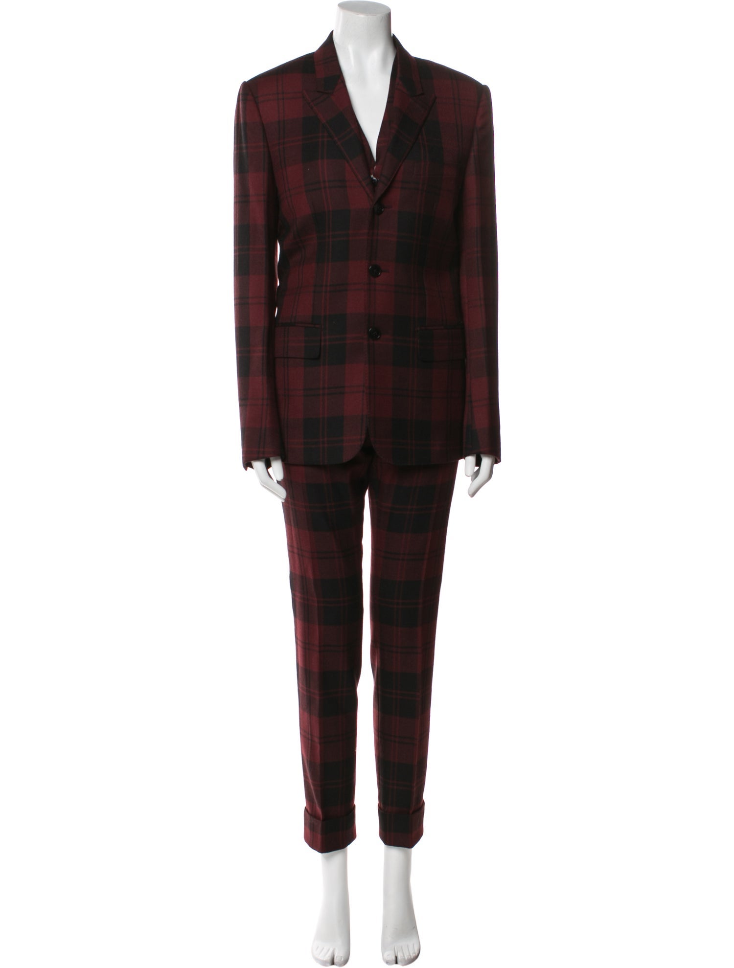 Valentino Virgin Wool Pantsuit