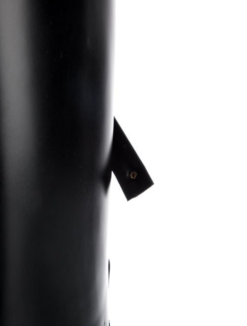 Valentino Rockstud Accents Leather Riding Boots