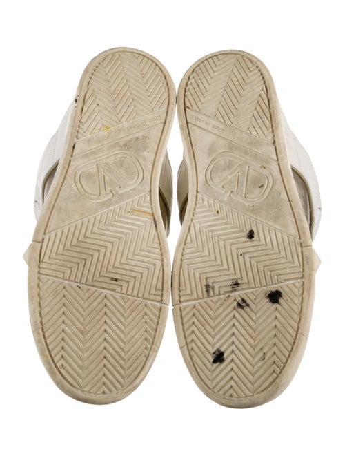 Valentino Rockstud Accents Leather Athletic Sneakers