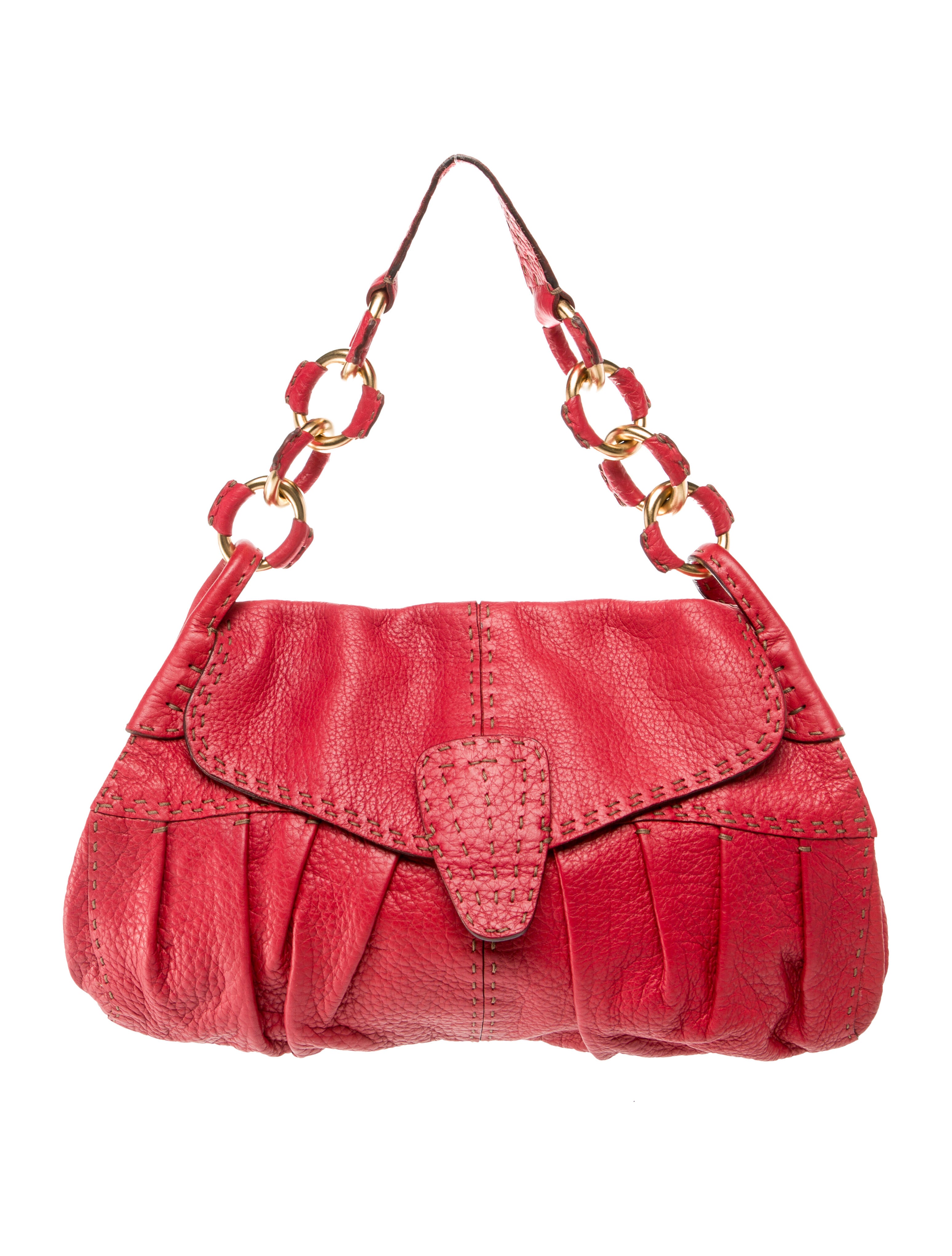 Valentino Leather Shoulder Bag Vintage