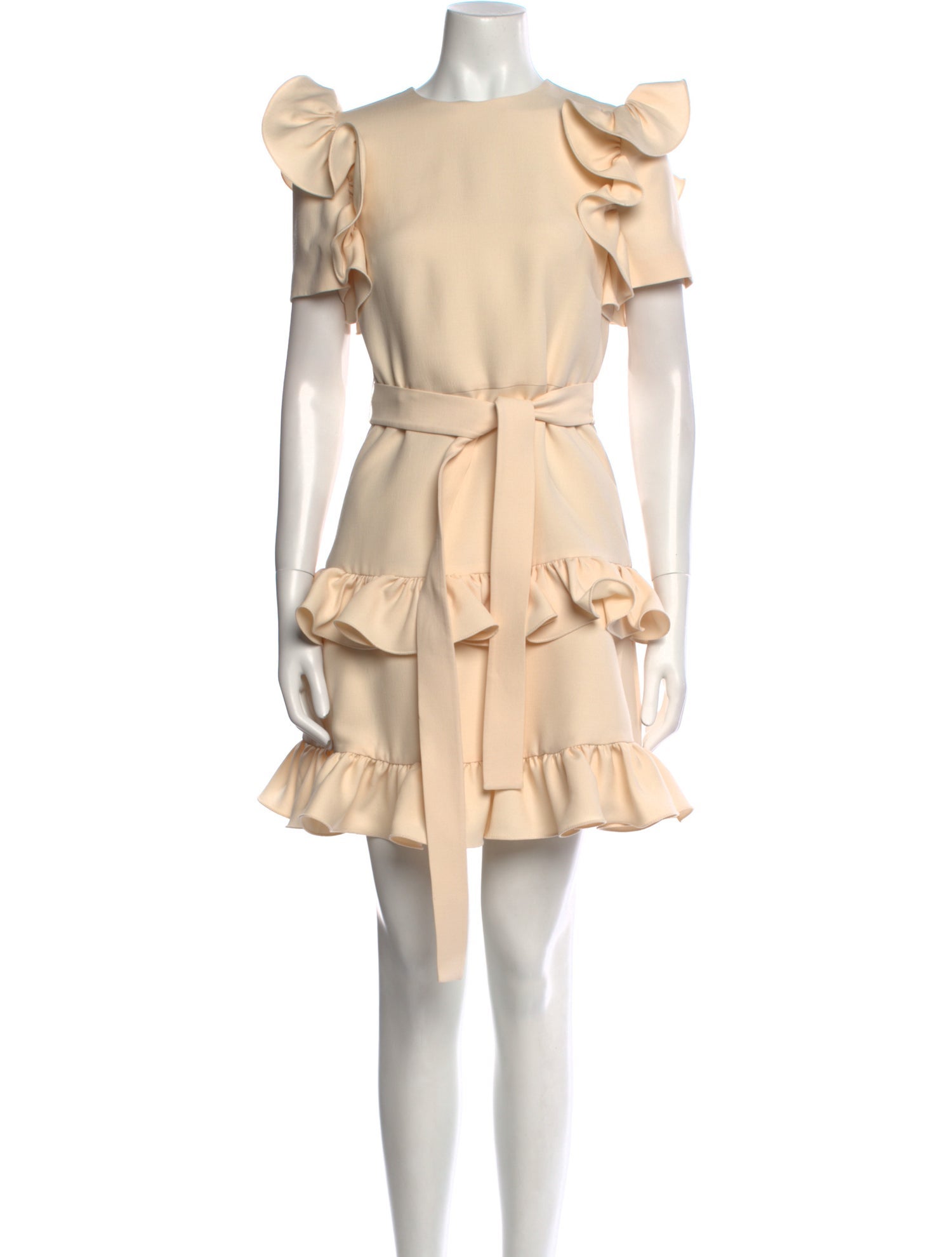 Valentino Virgin Wool Mini Dress w/ Tags