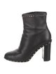 Valentino Rockstud Accents Leather Boots