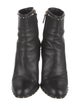 Valentino Rockstud Accents Leather Boots