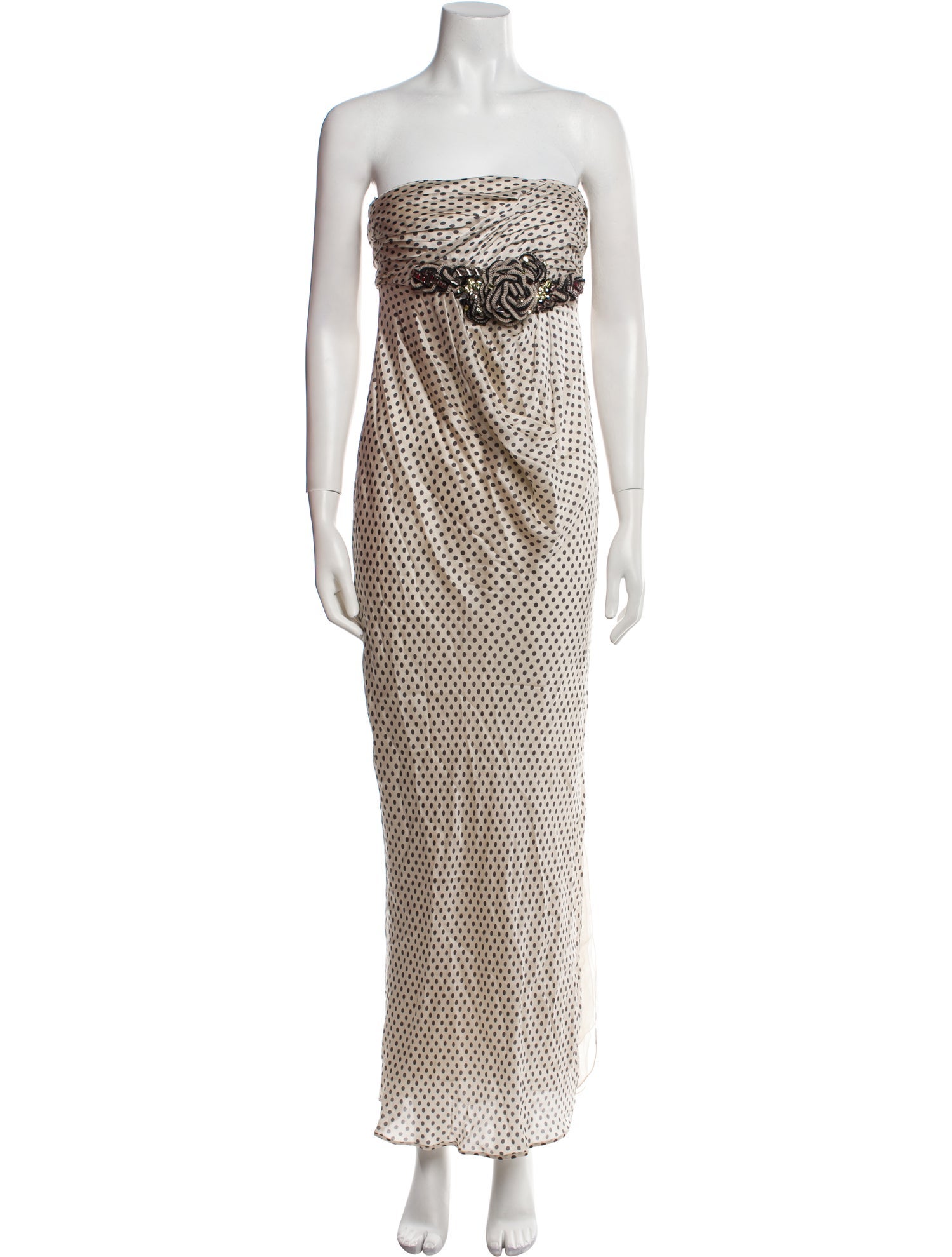 Valentino Silk Long Dress