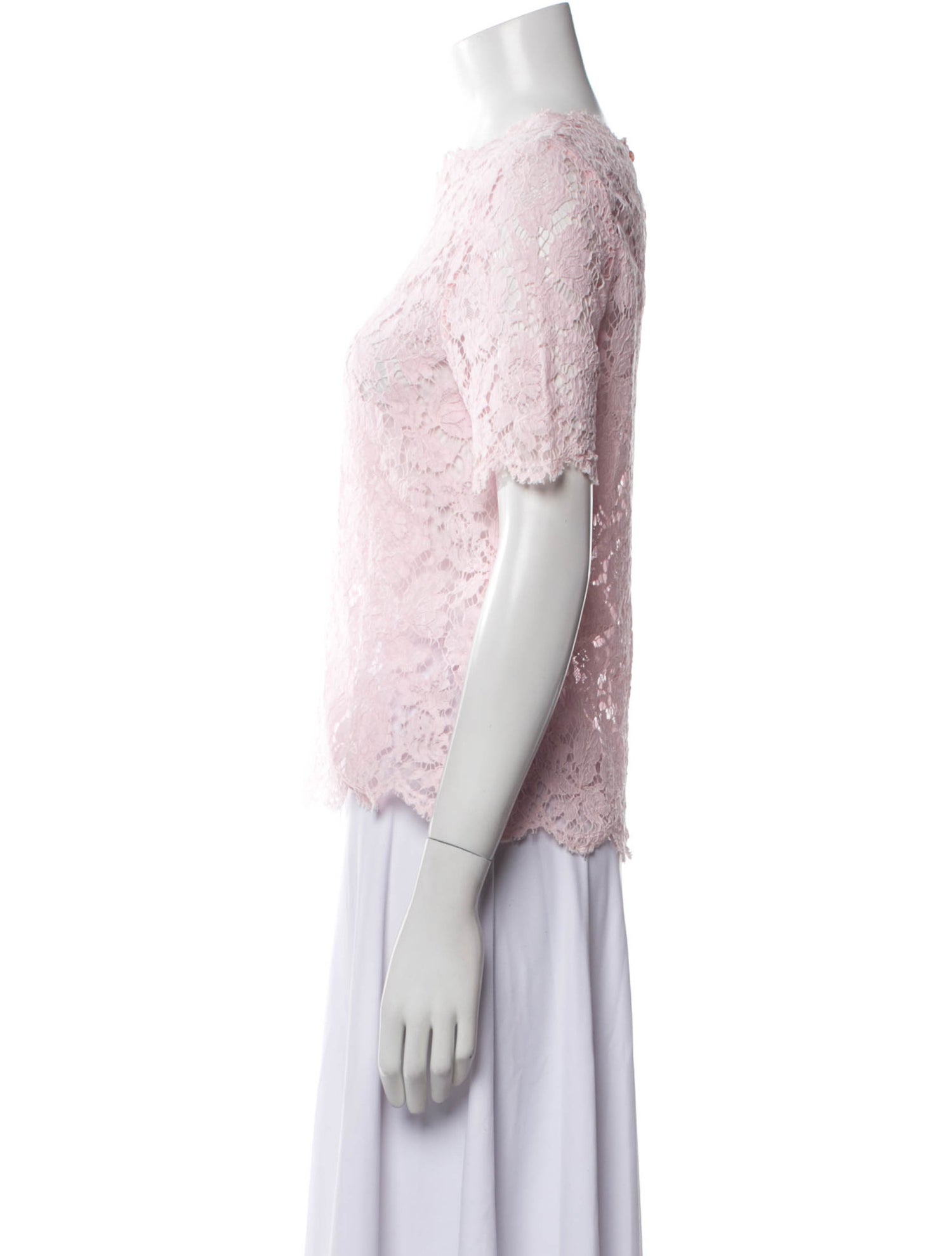 Valentino Lace Lace Pattern Top