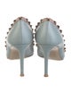 Valentino Rockstud Accents Leather Pumps