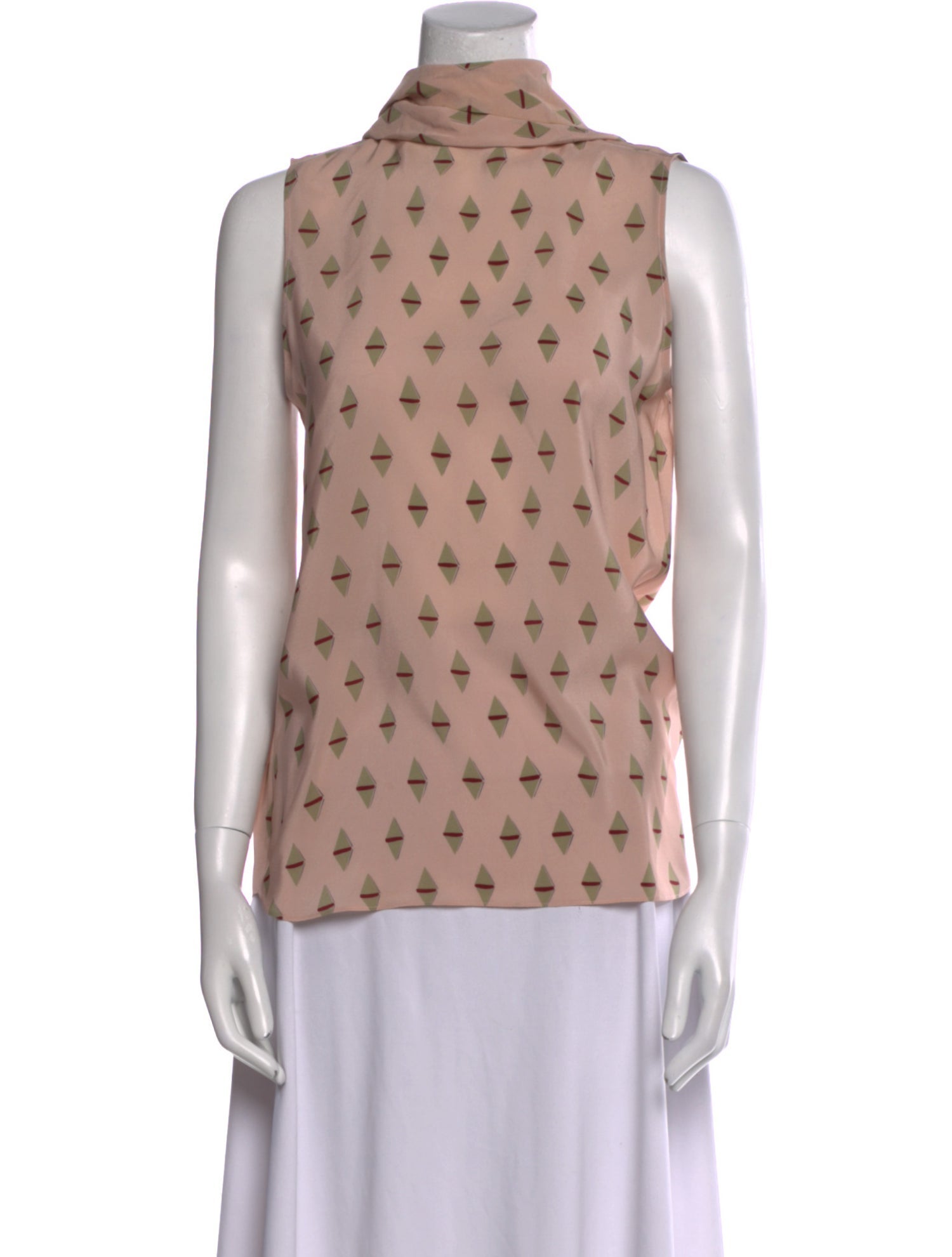 Valentino Silk Printed Blouse