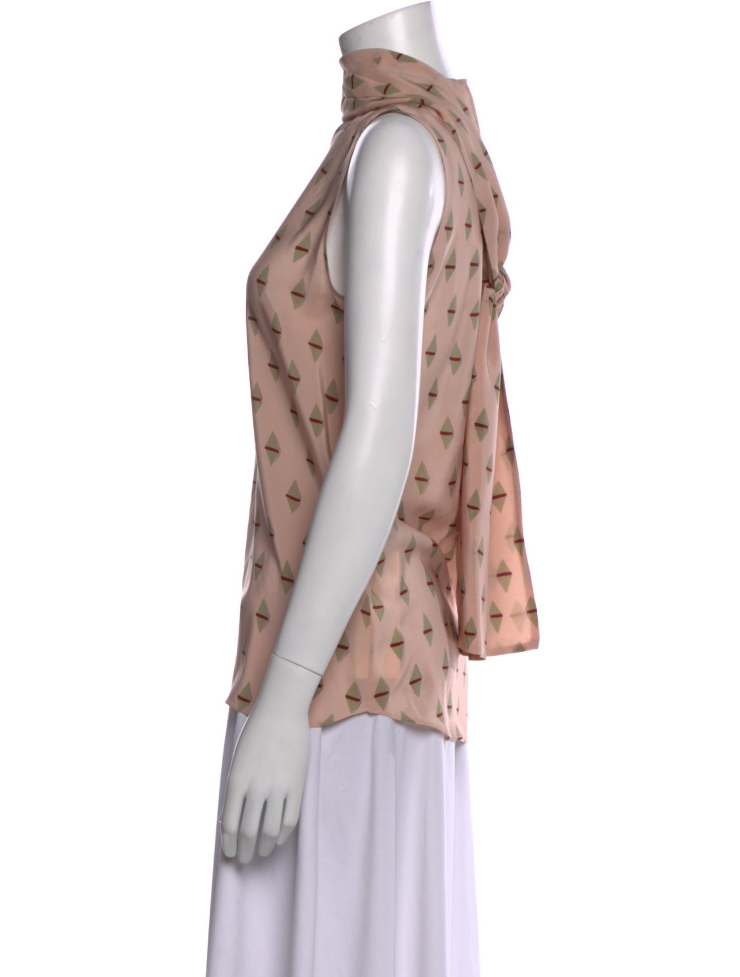 Valentino Silk Printed Blouse