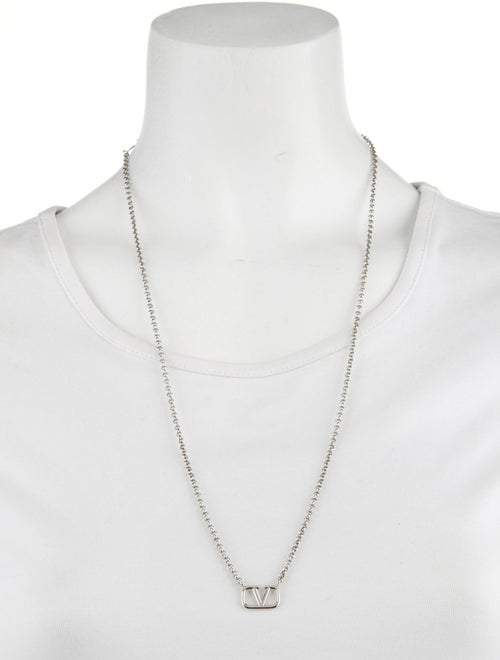Valentino VLogo Chain Necklace