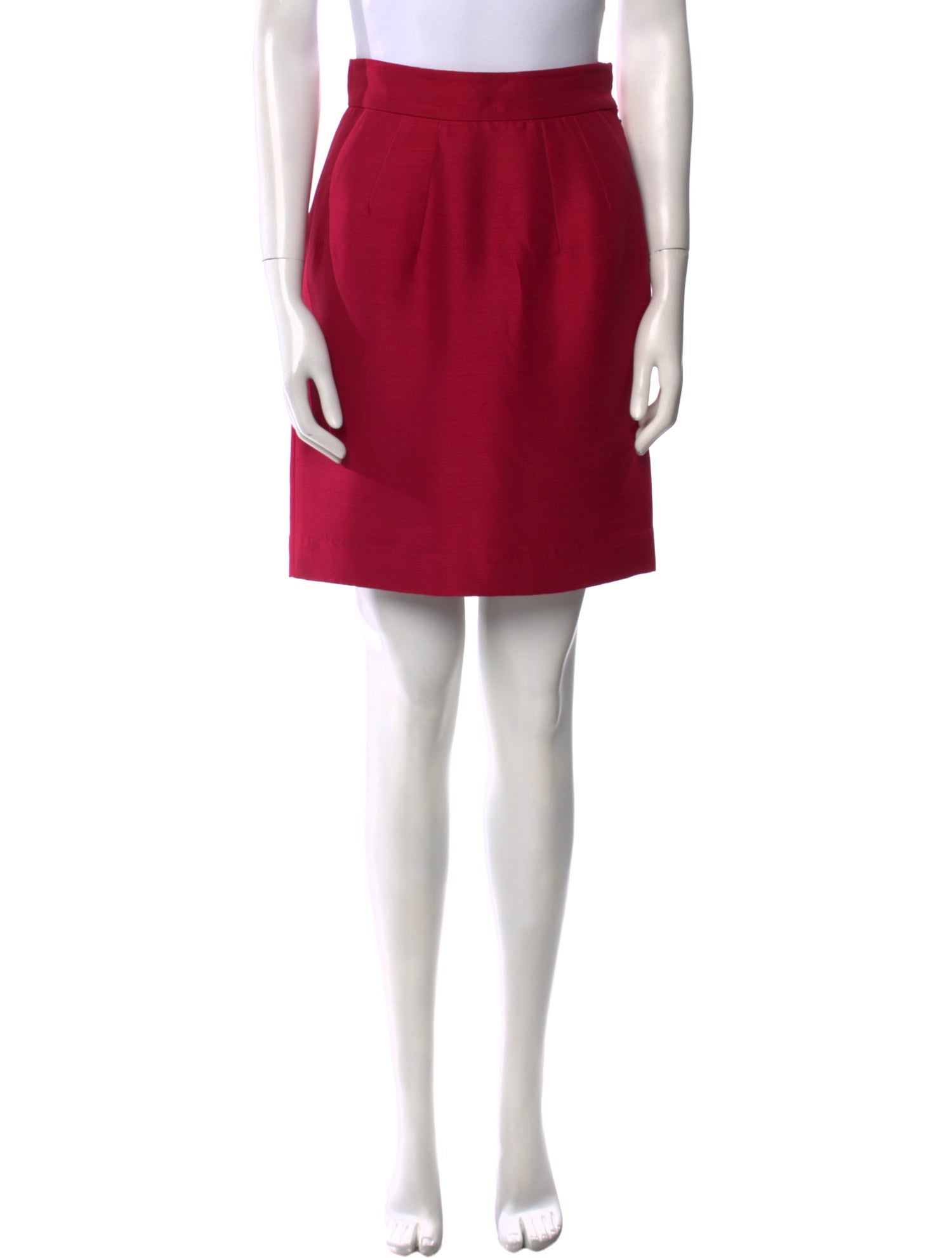 Valentino Silk Knee-Length Skirt