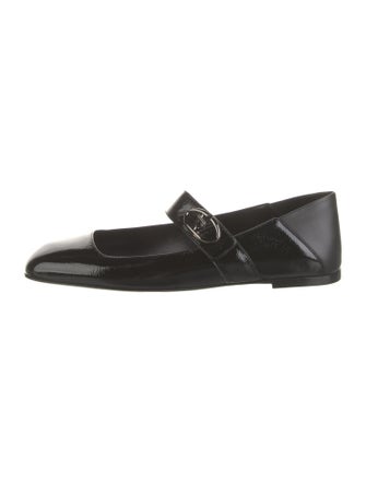Valentino Leather Mary Jane Flats