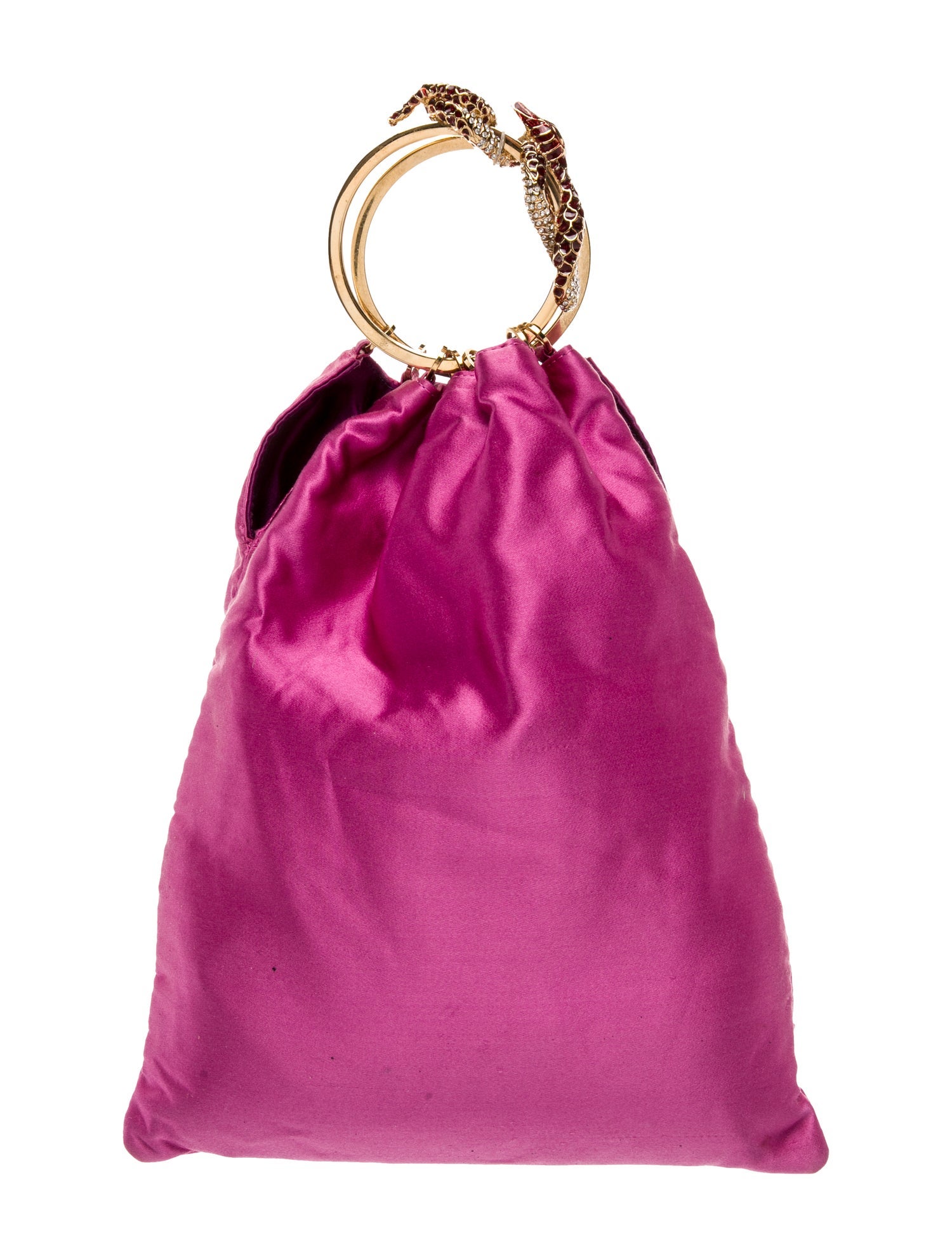 Valentino Satin Top Handle Bag Vintage