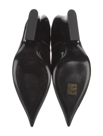 Valentino Rockstud Accents Patent Leather Pumps