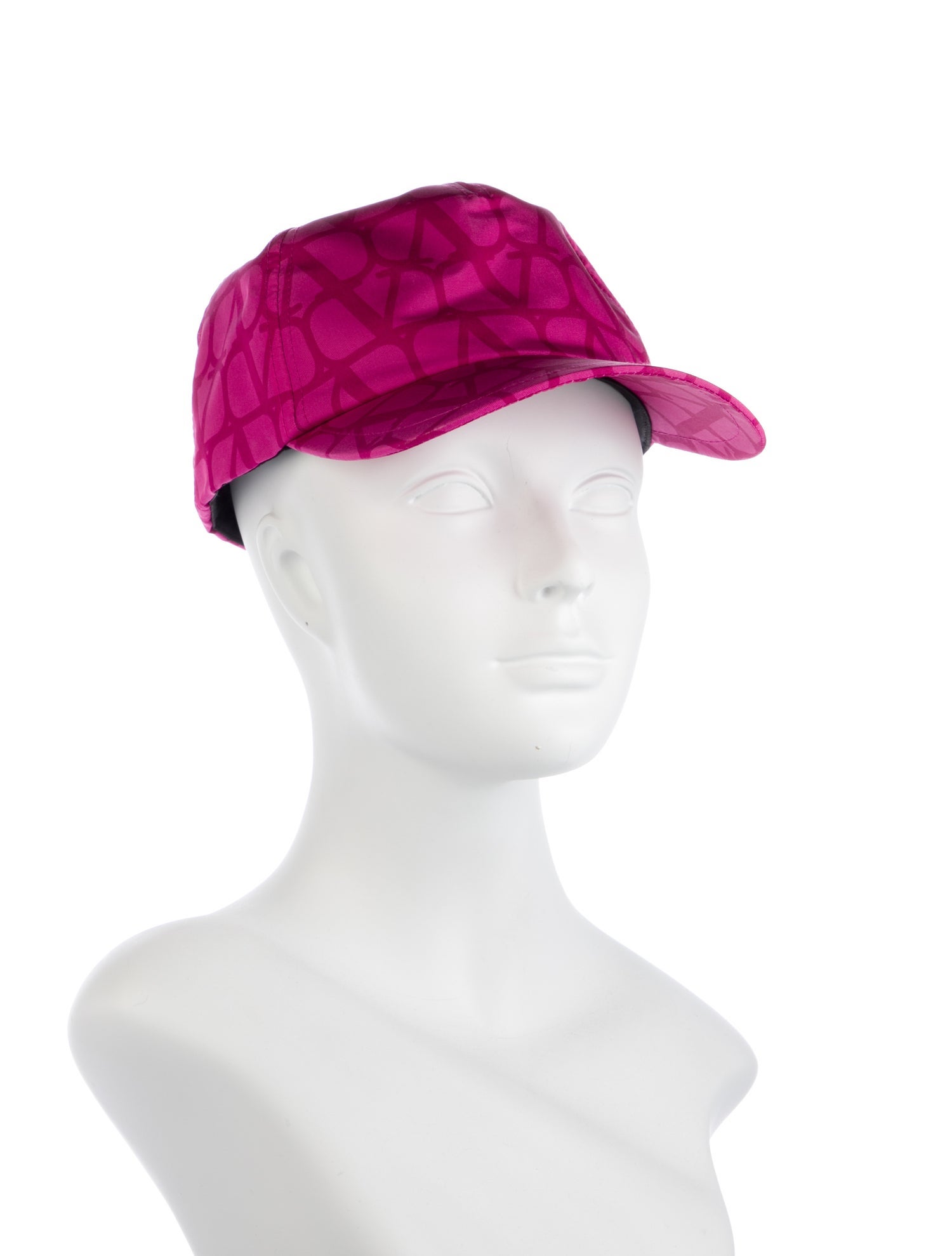 Valentino Silk Patterned Baseball Hat w/Tags