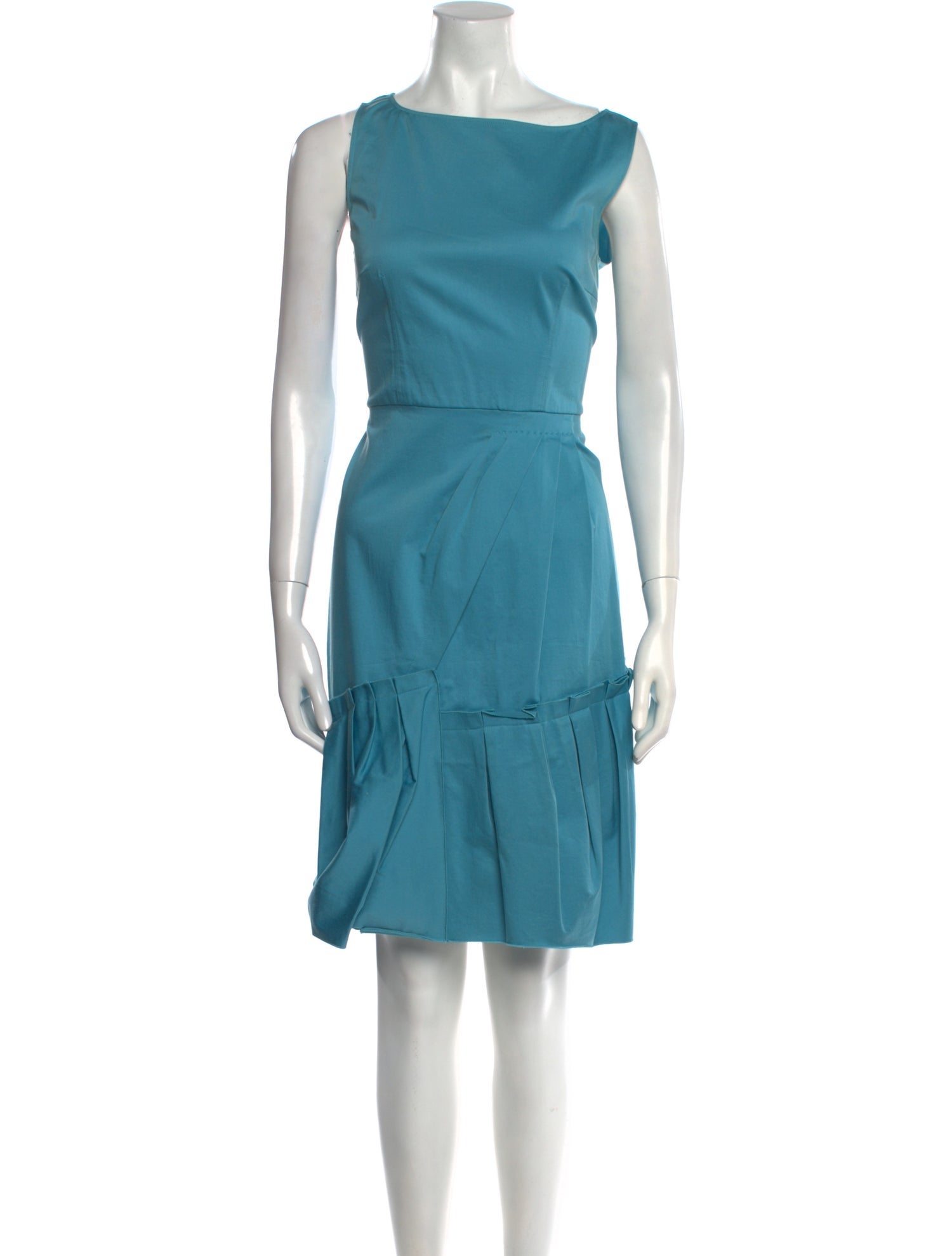 Valentino Bateau Neckline Knee-Length Dress