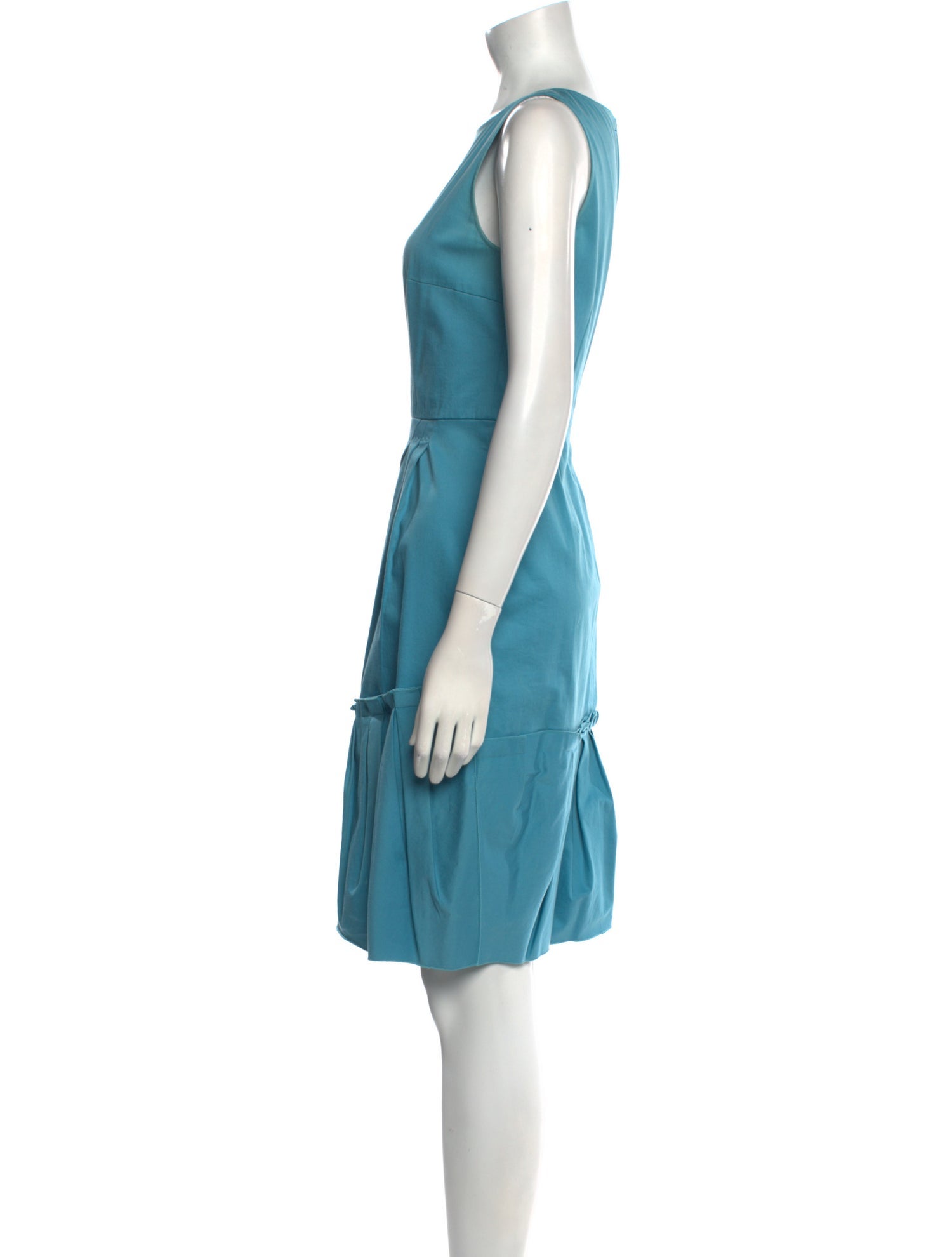 Valentino Bateau Neckline Knee-Length Dress