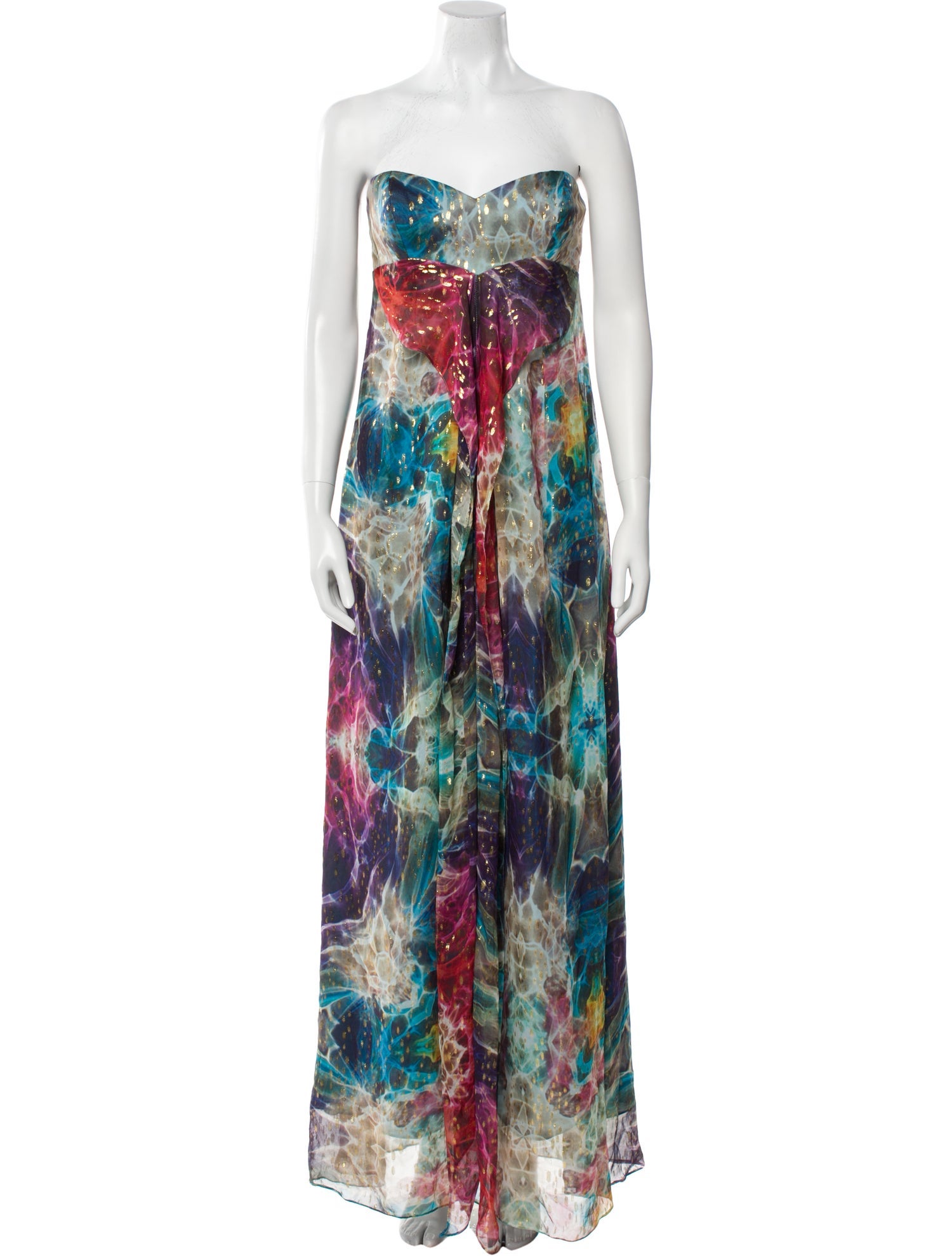 Valentino Silk Long Dress