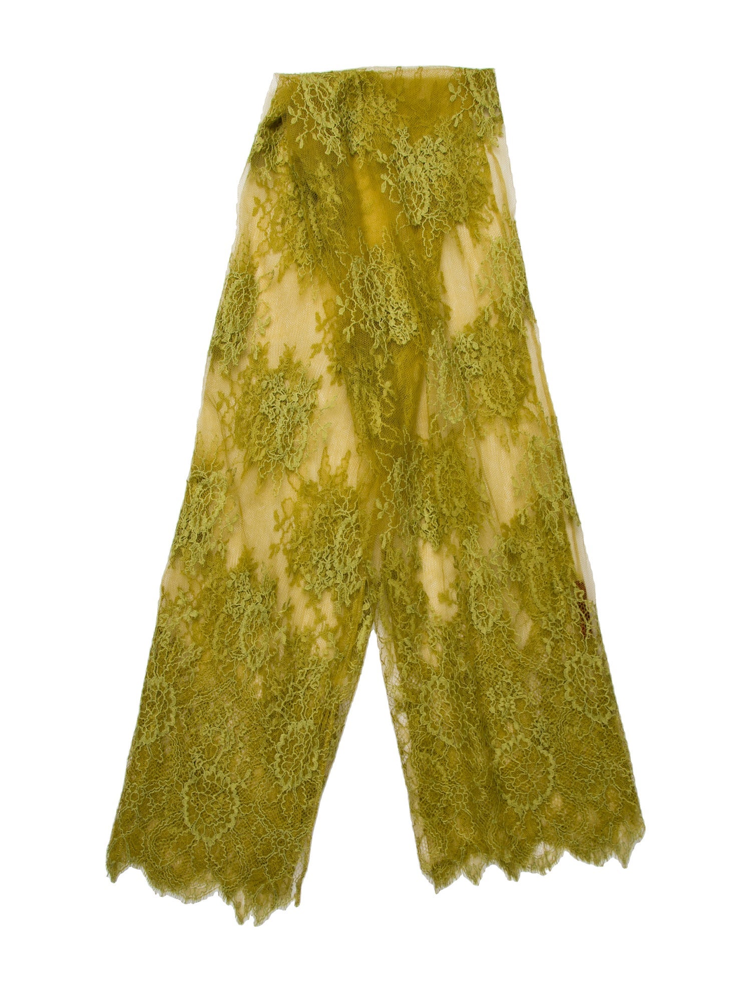 Valentino Lace Pattern Scarf