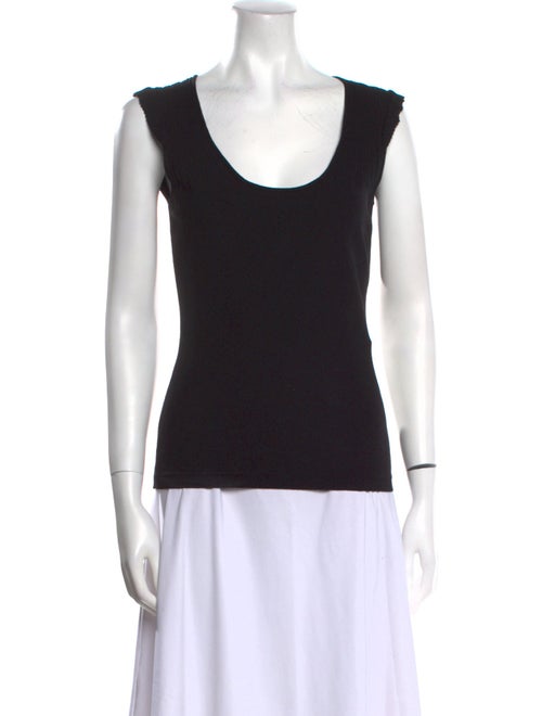 Valentino Scoop Neck Sleeveless Top