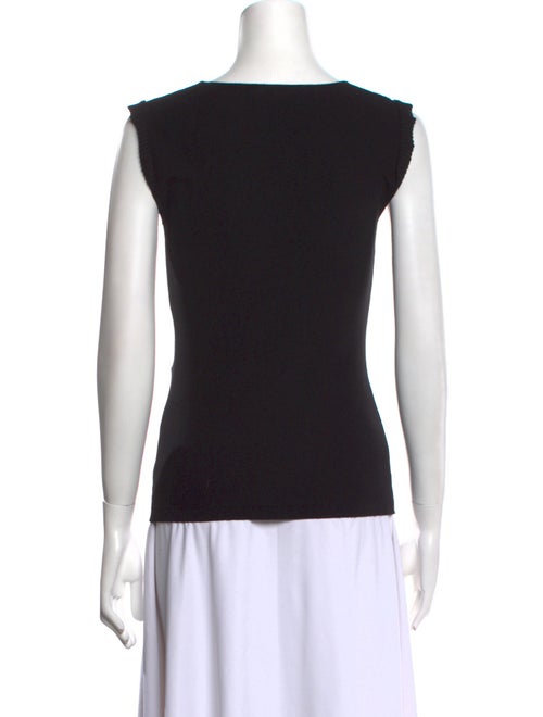 Valentino Scoop Neck Sleeveless Top