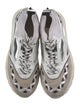 Valentino Suede Colorblock Pattern Chunky Sneakers